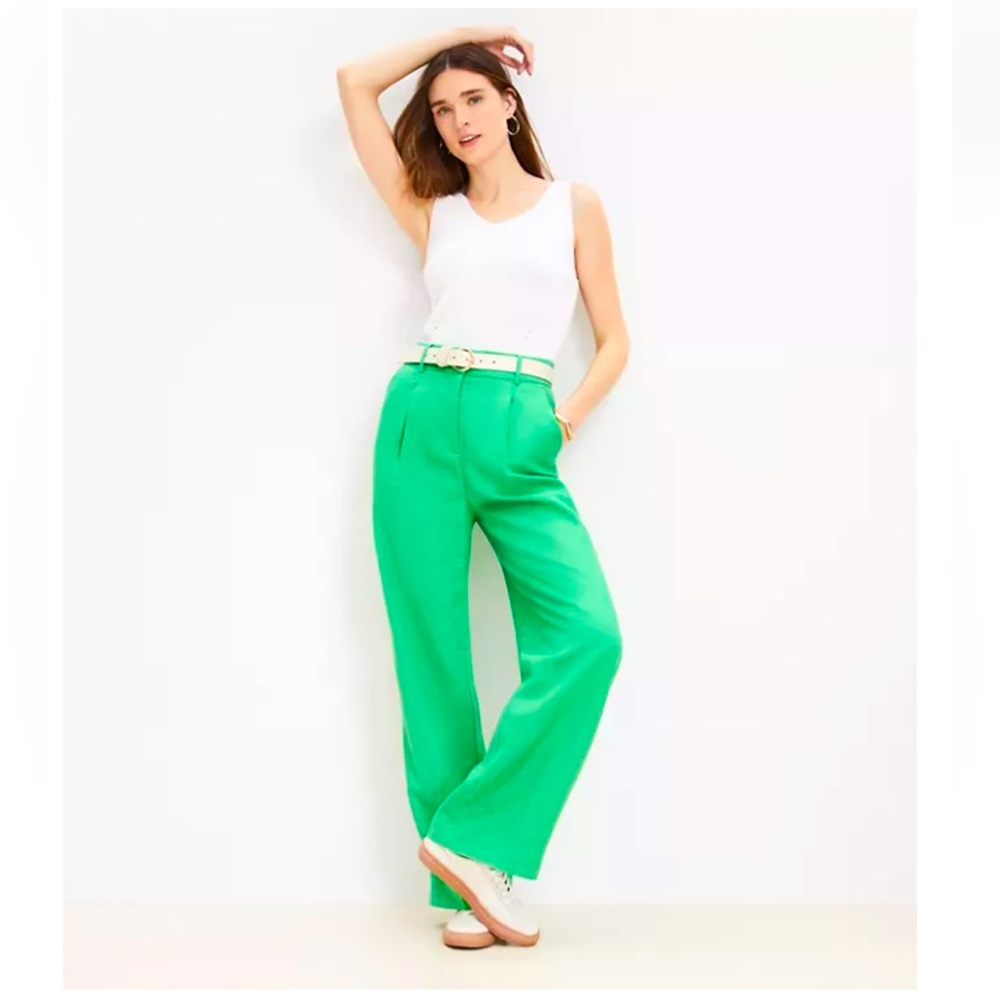 NWT Loft Peyton Trouser Size 4 in Juicy Lime